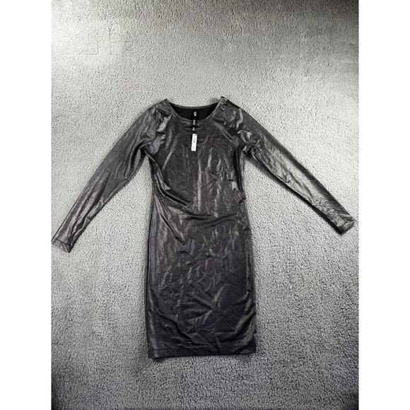 Victorias Secret Sport Dress Women Small Long Sleeve Bodycon Sheer - Picture 1 of 8